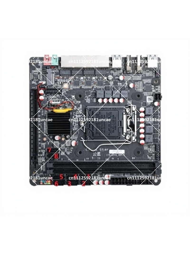 Nas Motherboard 8 Sata Mini Itx - Материнская плата Mini ITX для процессоров