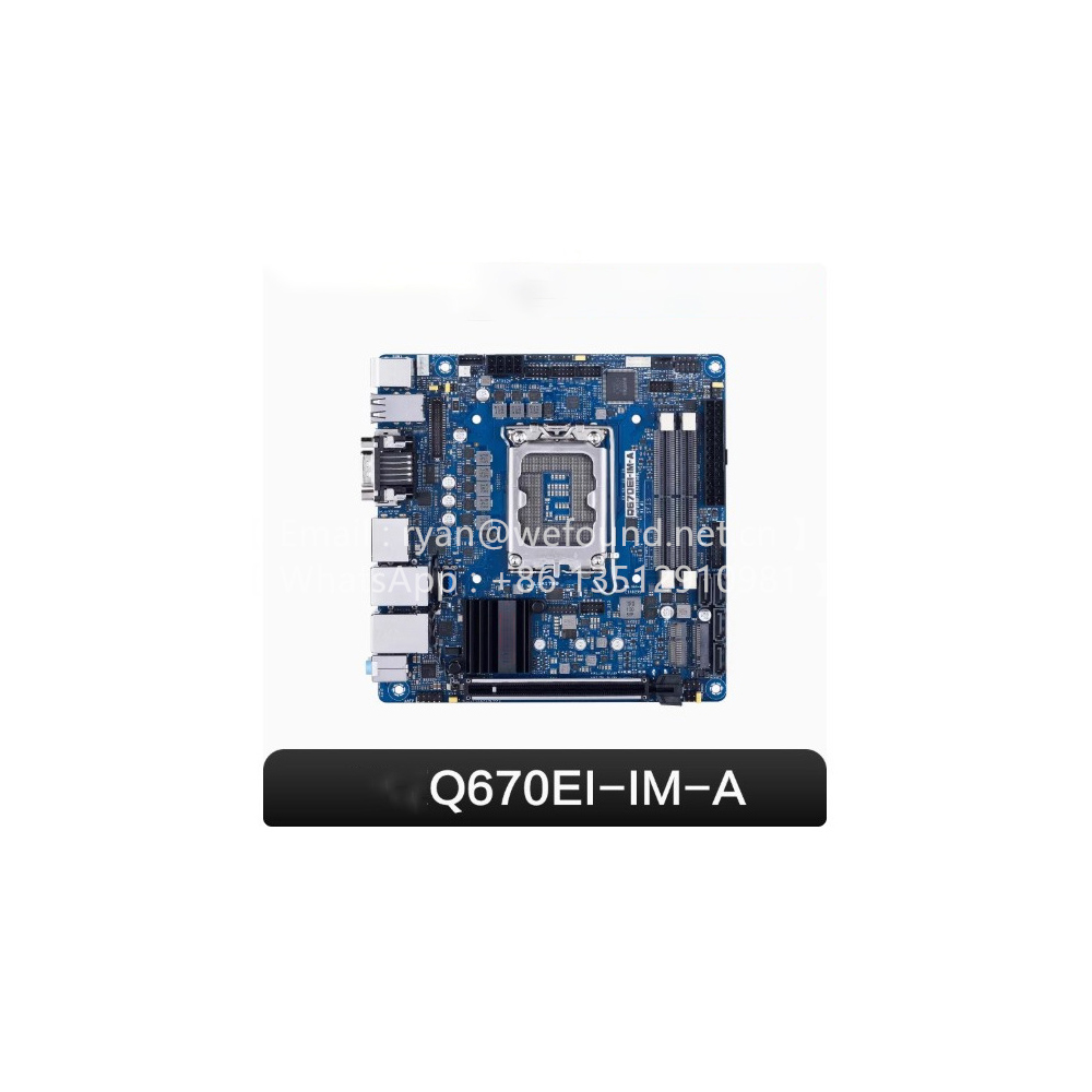 Lga1700 Itx Motherboard Ddr5 - Материнская плата Q670EI-IM-A mini-ITX с разъемом
