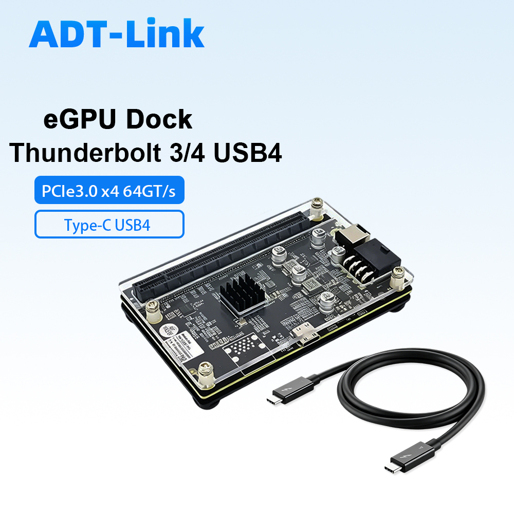 Thunderbolt 4 Egpu Dock Mini Pc - Док-станция Thunderbolt 3/4 USB4 для PCIe