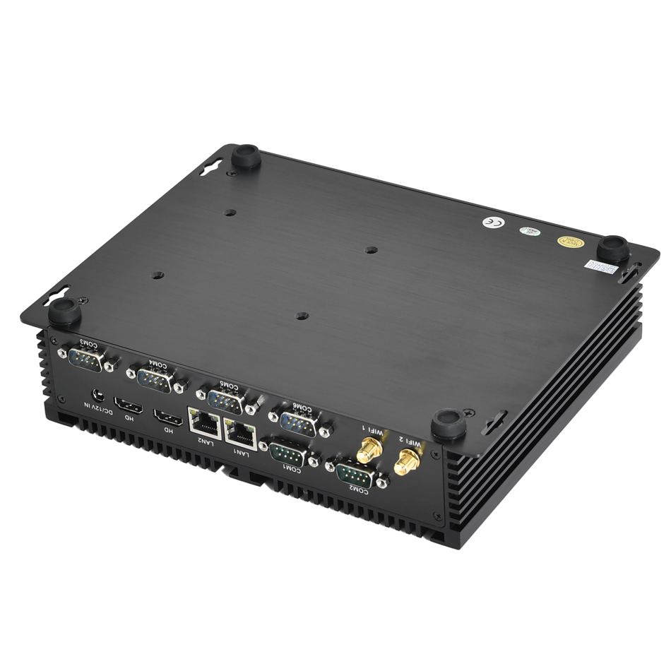 Fanless Industrial Pc Rs485 Core I7 - Большая распродажа: промышленный компьютер 6*COM RS232