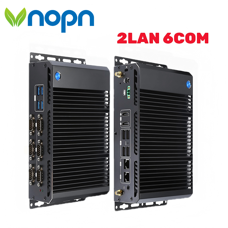 Fanless Industrial Pc Rs485 Core I7 - VNOPN безвентиляторный промышленный мини-ПК с двойной