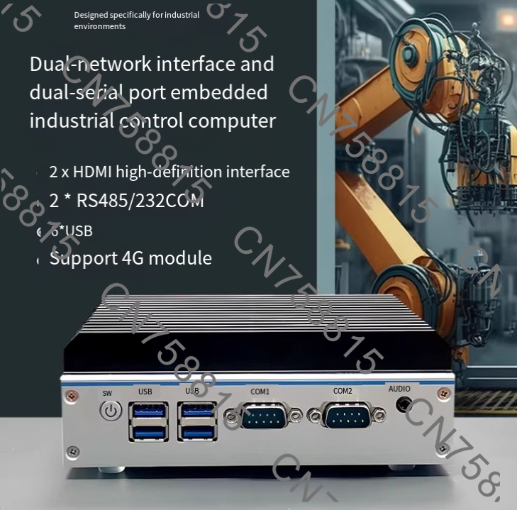 Fanless Industrial Pc Rs485 Core I7 - Промышленный ПК с двумя LAN-портами/последовательными портами