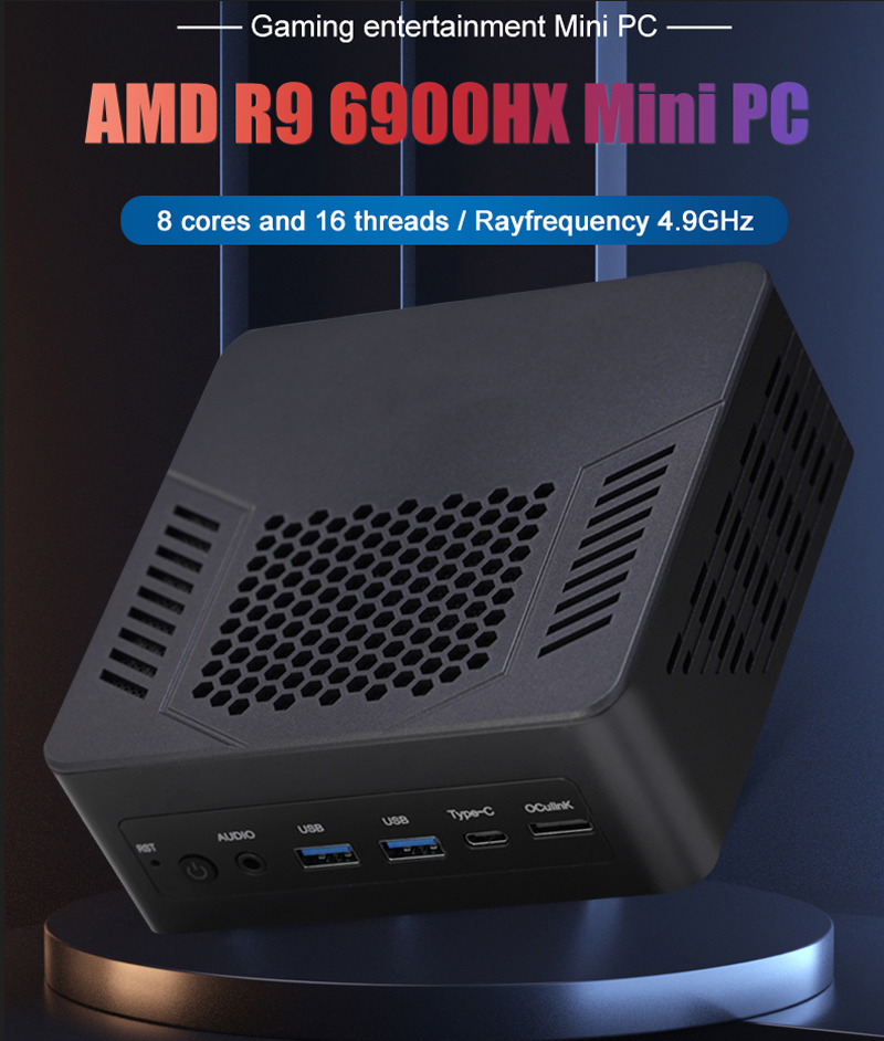 Amd Ryzen 9 7940Hs 64Gb Mini Pc - Мини-ПК Qculink с процессором AMD Ryzen