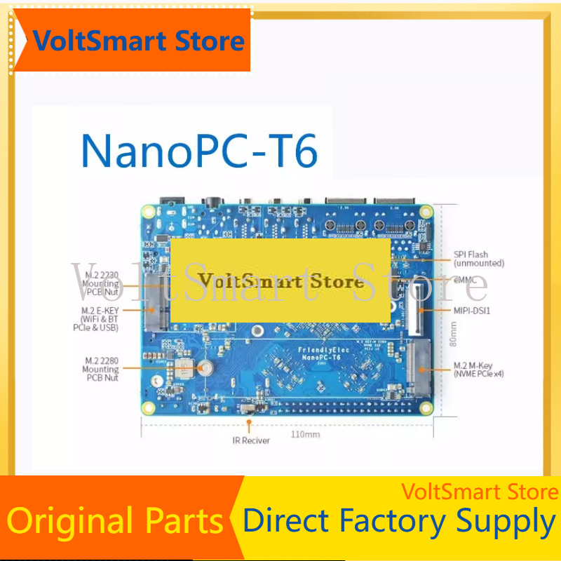 Rockchip Rk3588 Development Board - Плата разработки VoltSNanopc T6 - Rockchip