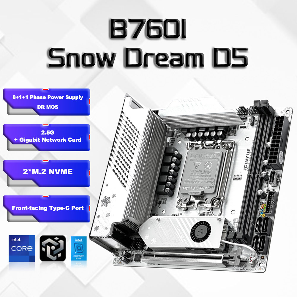 Lga1700 Itx Motherboard Ddr5 - B760i ARGB WIFI DDR5 Материнская плата