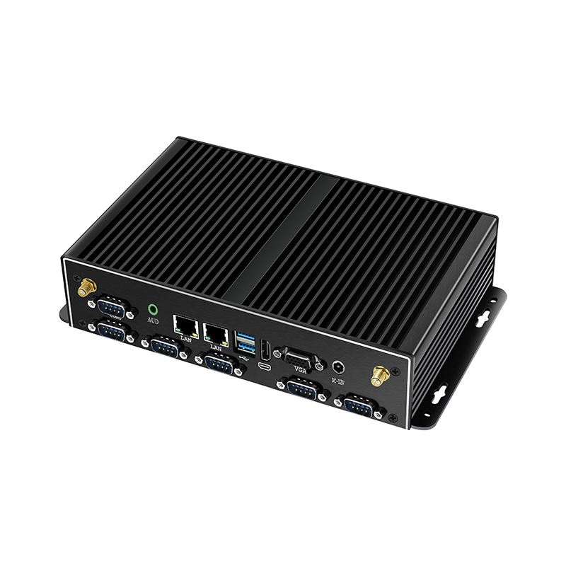 Fanless Industrial Pc Rs485 Core I7 - Промышленный безвентиляторный мини-ПК с двумя LAN-портами,