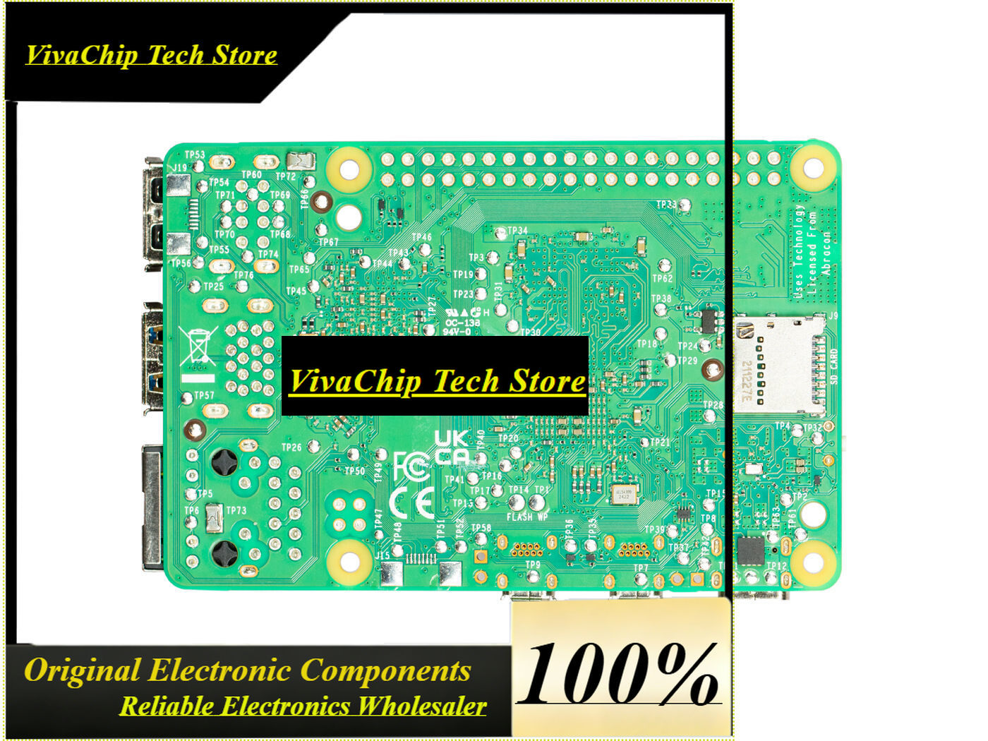 Raspberry Pi 5 8Gb Board - Оригинальная плата VivaOfficial Raspberry Pi 5