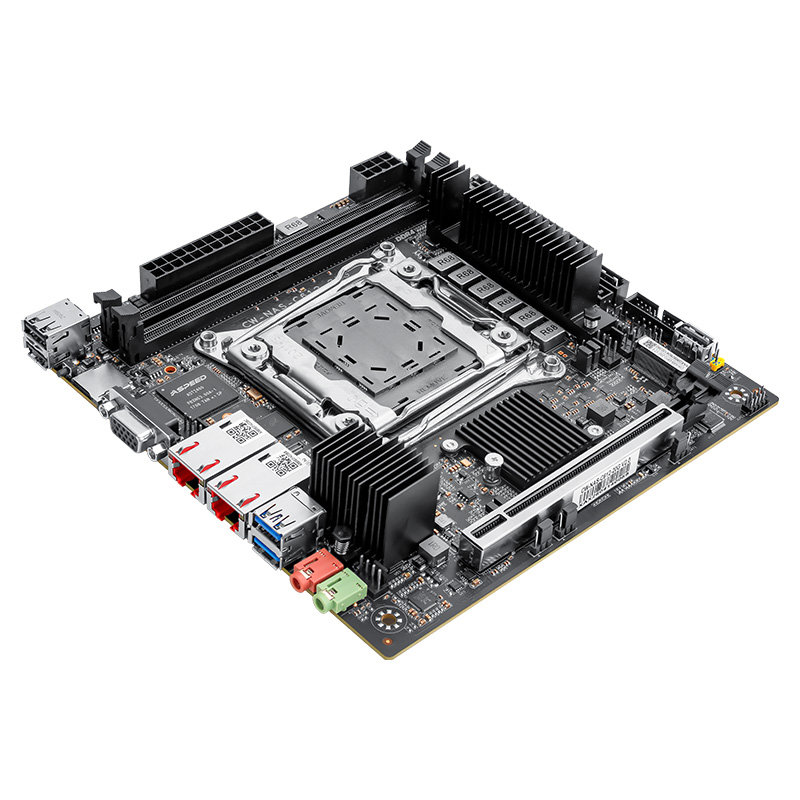 Материнская плата C612 LGA 201 – обзор и цена Nas Motherboard 8 Sata Mini Itx