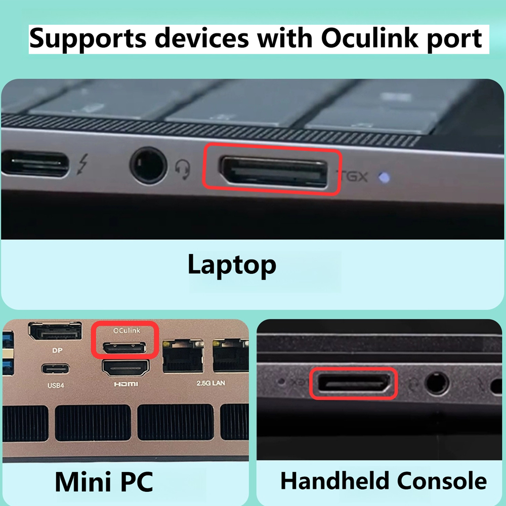 Док-станция Oculink eGPU для н – обзор и цена Oculink Egpu Mini Pc