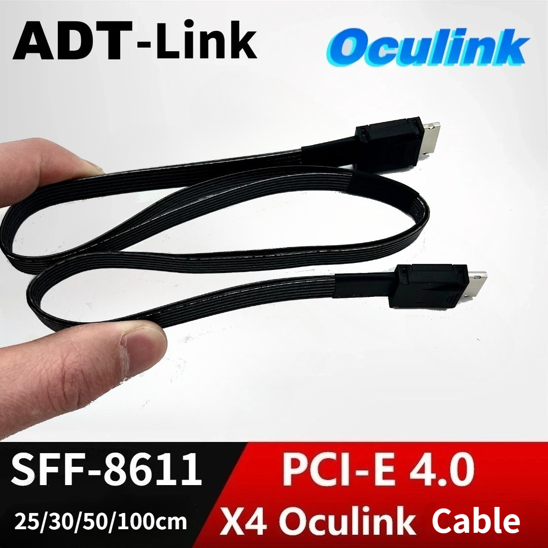 ADT-Link PCI-E 4.0 X4 SFF-8611 – обзор и цена Oculink Egpu Mini Pc
