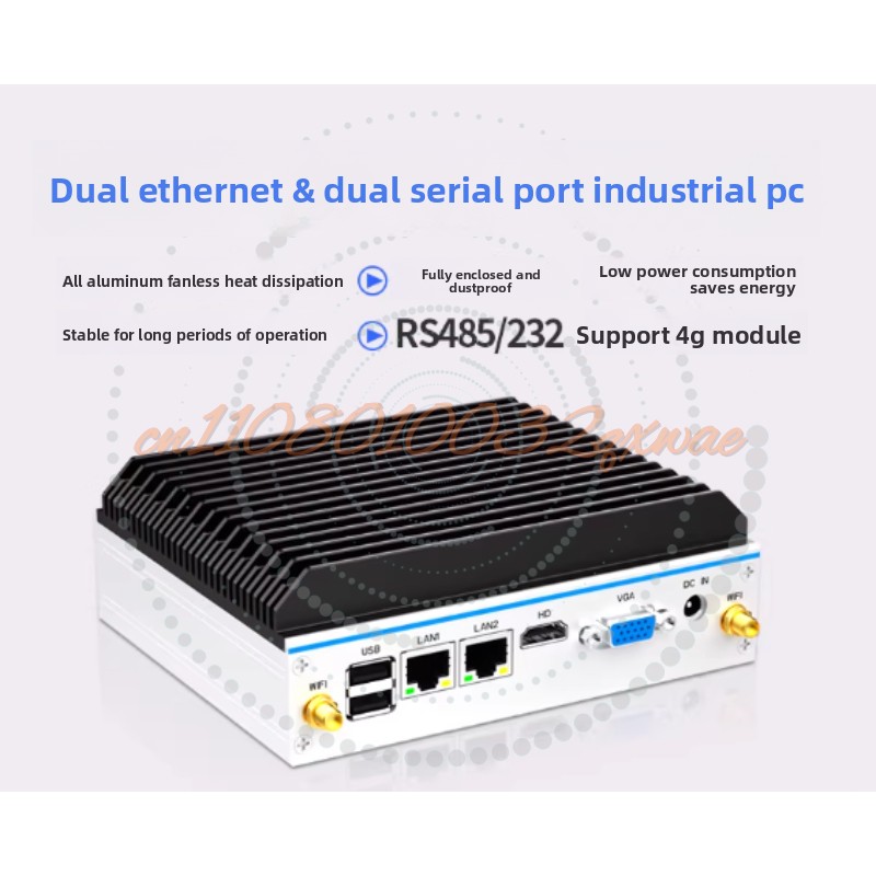 Мини-промышленный ПК — четырех – обзор и цена Fanless Industrial Pc Rs485 Core I7