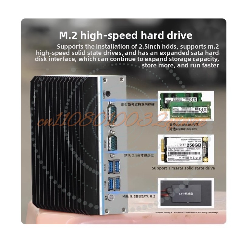 Мини-промышленный ПК — четырех – обзор и цена Fanless Industrial Pc Rs485 Core I7