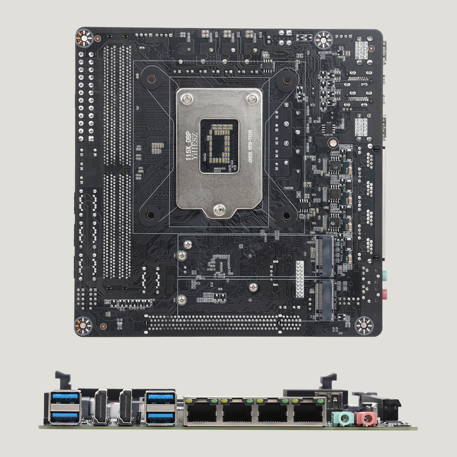 Материнская плата C246 Mini-IT – обзор и цена Nas Motherboard 8 Sata Mini Itx
