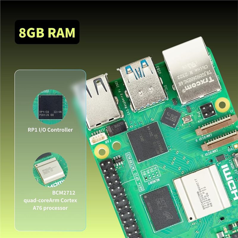 Стартовый комплект AS95-For Ir – обзор и цена Raspberry Pi 5 8Gb Board