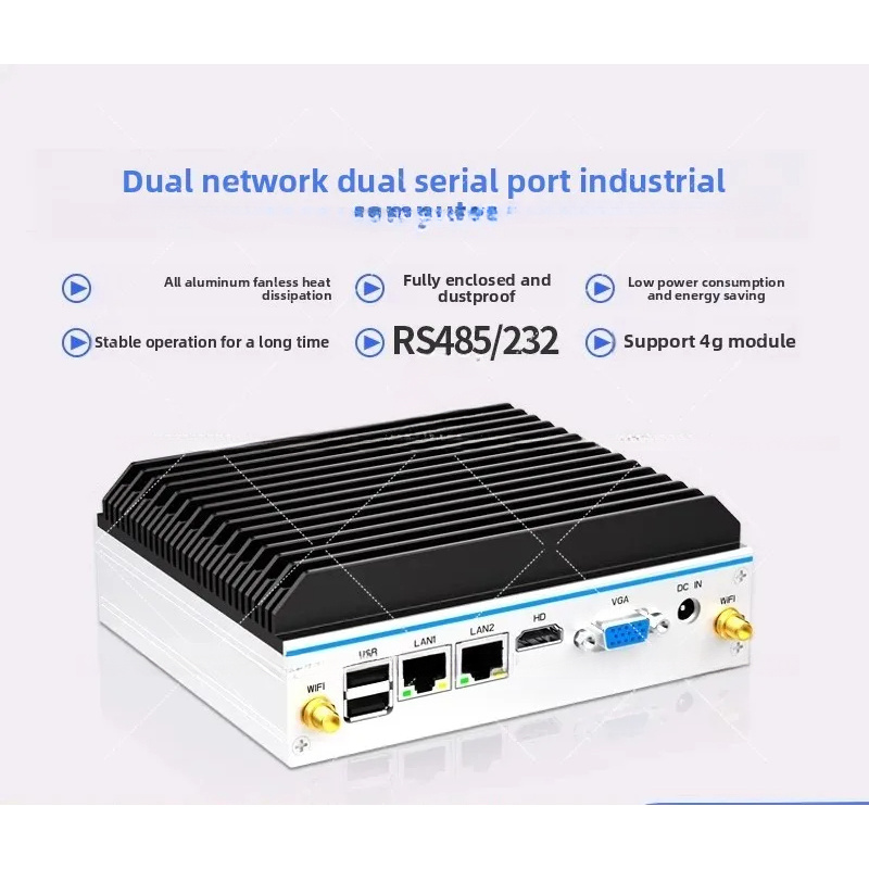 Мини-промышленный ПК - четырех – обзор и цена Fanless Industrial Pc Rs485 Core I7