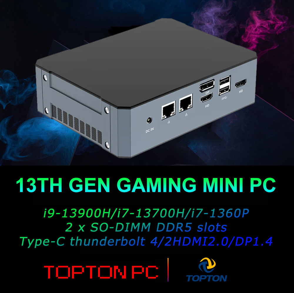 Мини-ПК, 13-й игровой мини-ком – обзор и цена Intel Core I9 13900H Mini Pc