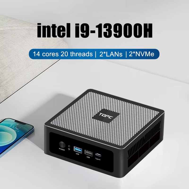 Игровой мини-ПК Topton 13-го п – обзор и цена Intel Core I9 13900H Mini Pc