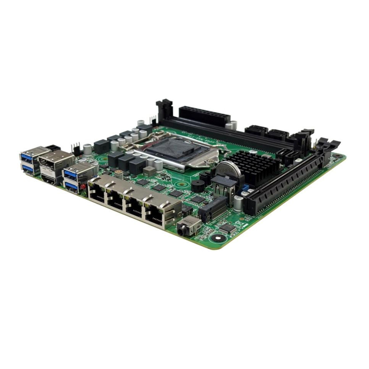 Материнская плата C246 NAS, 8  – обзор и цена Nas Motherboard 8 Sata Mini Itx