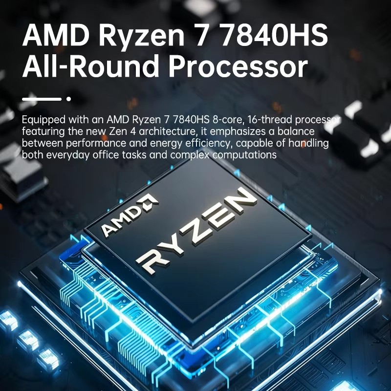 Портативный игровой мини-ПК To – обзор и цена Amd Ryzen 7 7840Hs Mini Pc