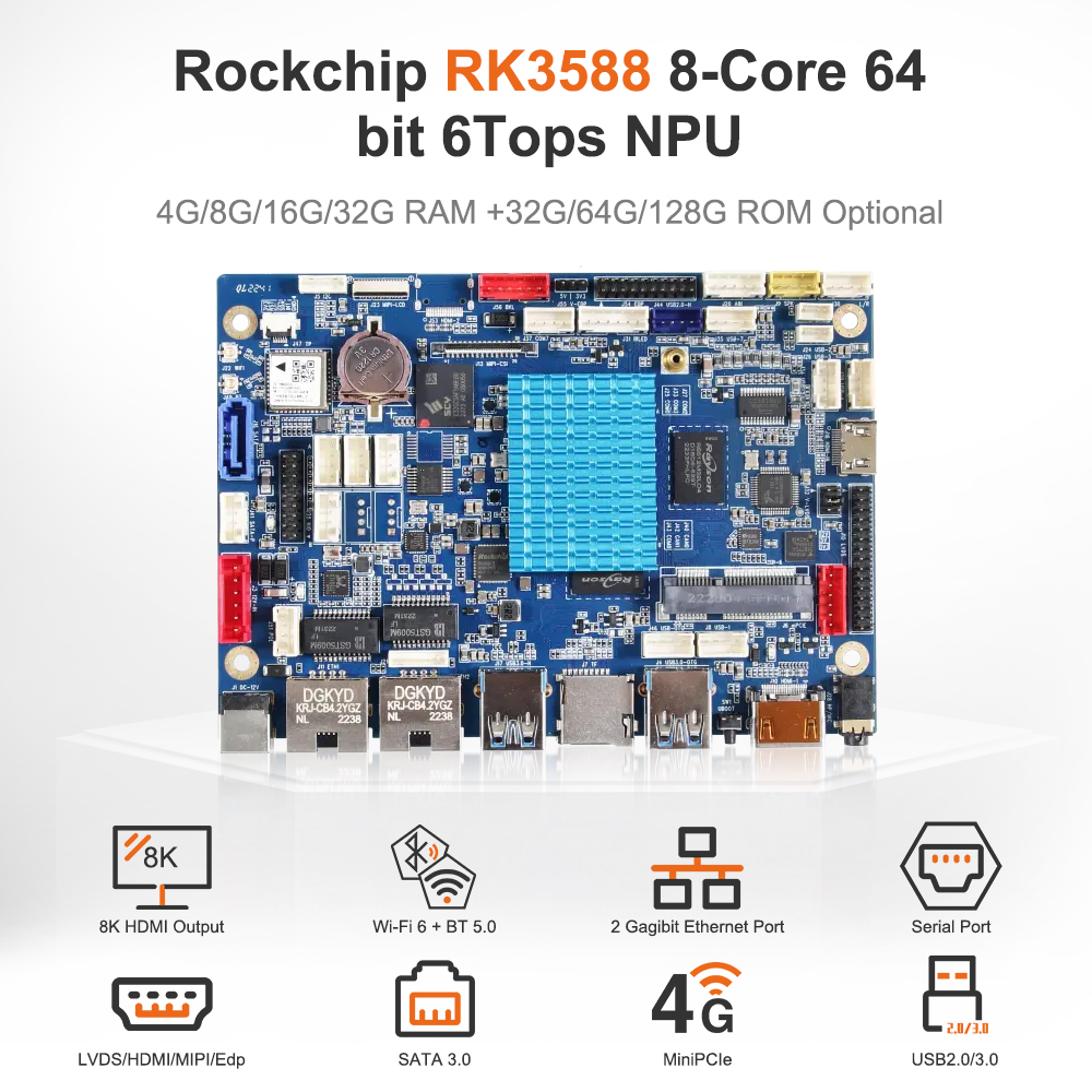 Плата разработки Rockchip RK35 – обзор и цена Rockchip Rk3588 Development Board