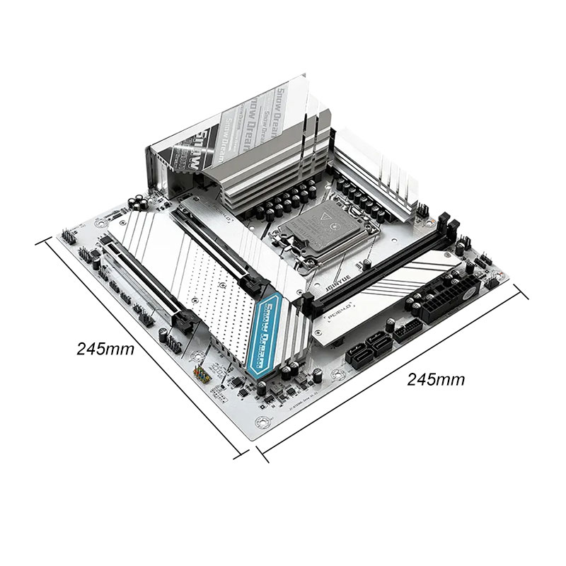 JGINYUE B760i ddr5 mini itx Ма – обзор и цена Lga1700 Itx Motherboard Ddr5