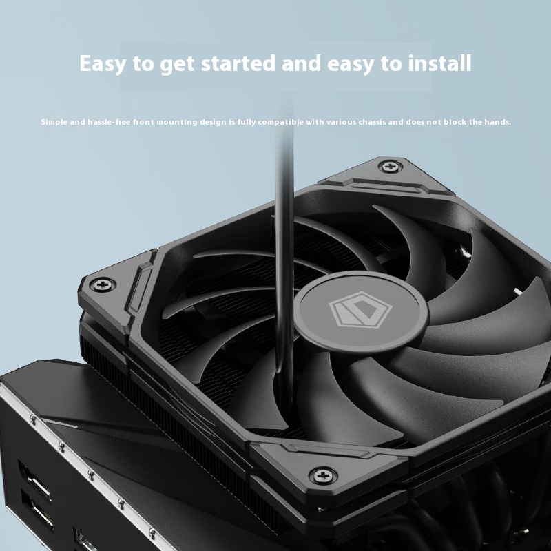 ID-COOLING IS-67-XT 6 тепловых – обзор и цена Lga1700 Itx Motherboard Ddr5