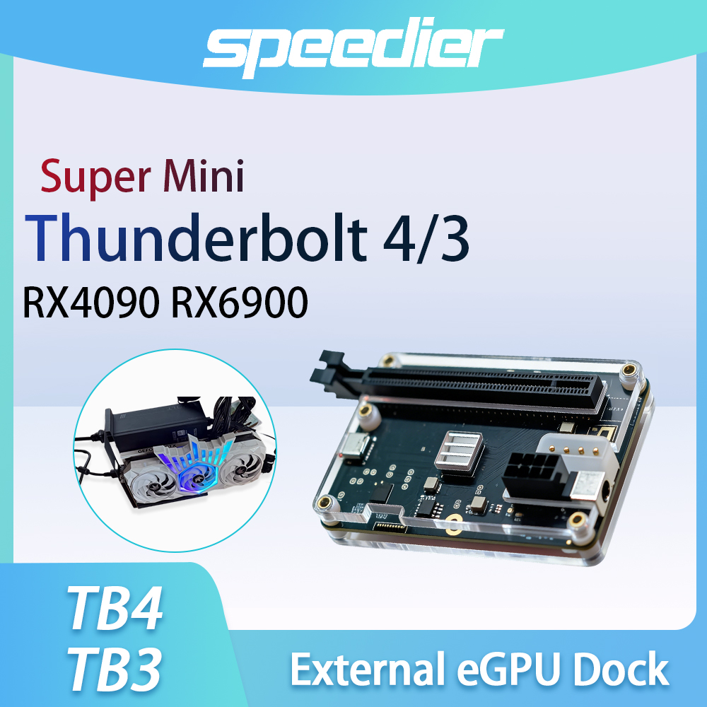 Док-станция Thunderbolt 4 3 eG – обзор и цена Thunderbolt 4 Egpu Dock Mini Pc