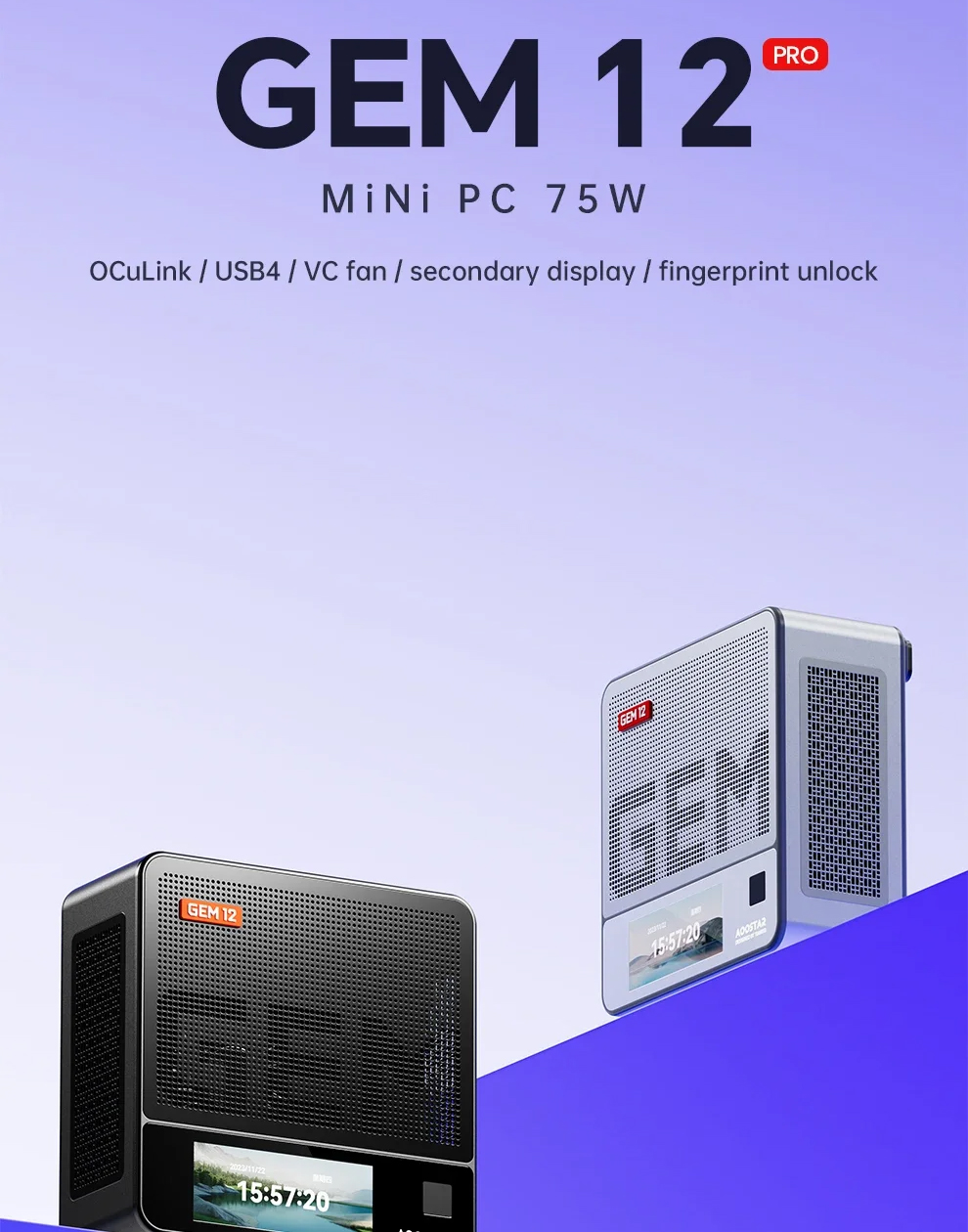 GEM12 Pro AMD Ryzen 7 8845HS Г – обзор и цена Amd Ryzen 7 7840Hs Mini Pc