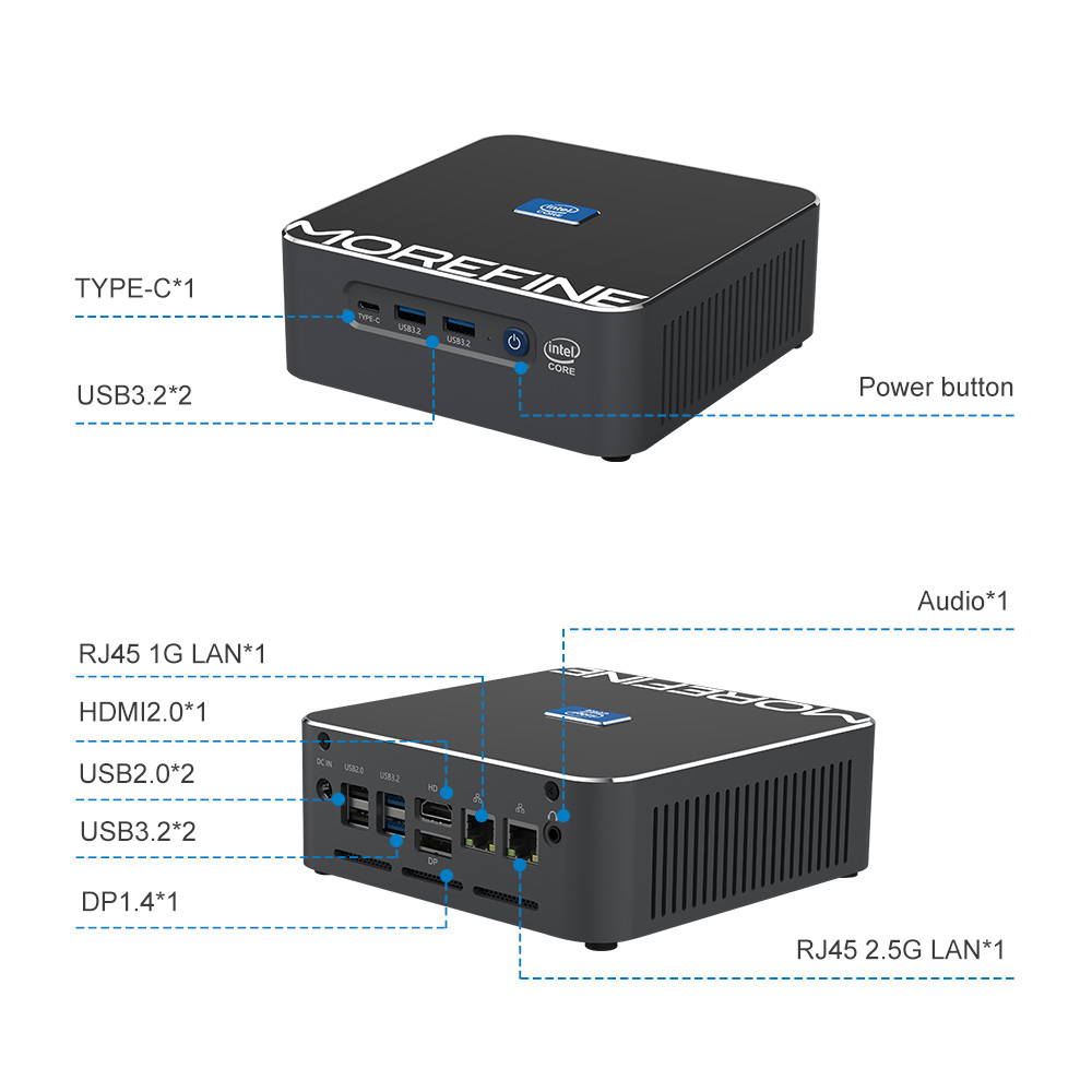 2025 Дешевый мини-компьютер In – обзор и цена Intel Core I9 13900H Mini Pc