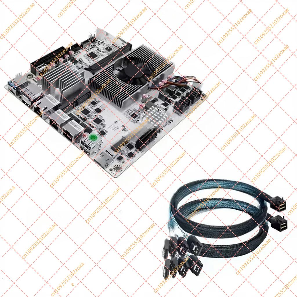 Материнская плата N150 N100 N3 – обзор и цена Nas Motherboard 8 Sata Mini Itx