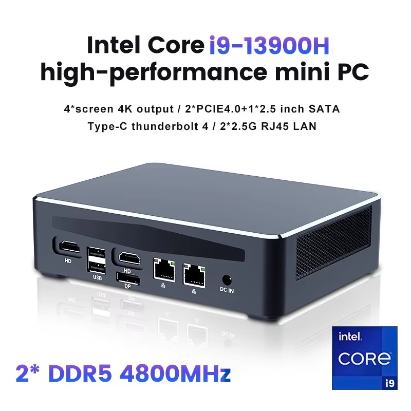 Игровой мини-ПК Topton Gaming  – обзор и цена Intel Core I9 13900H Mini Pc