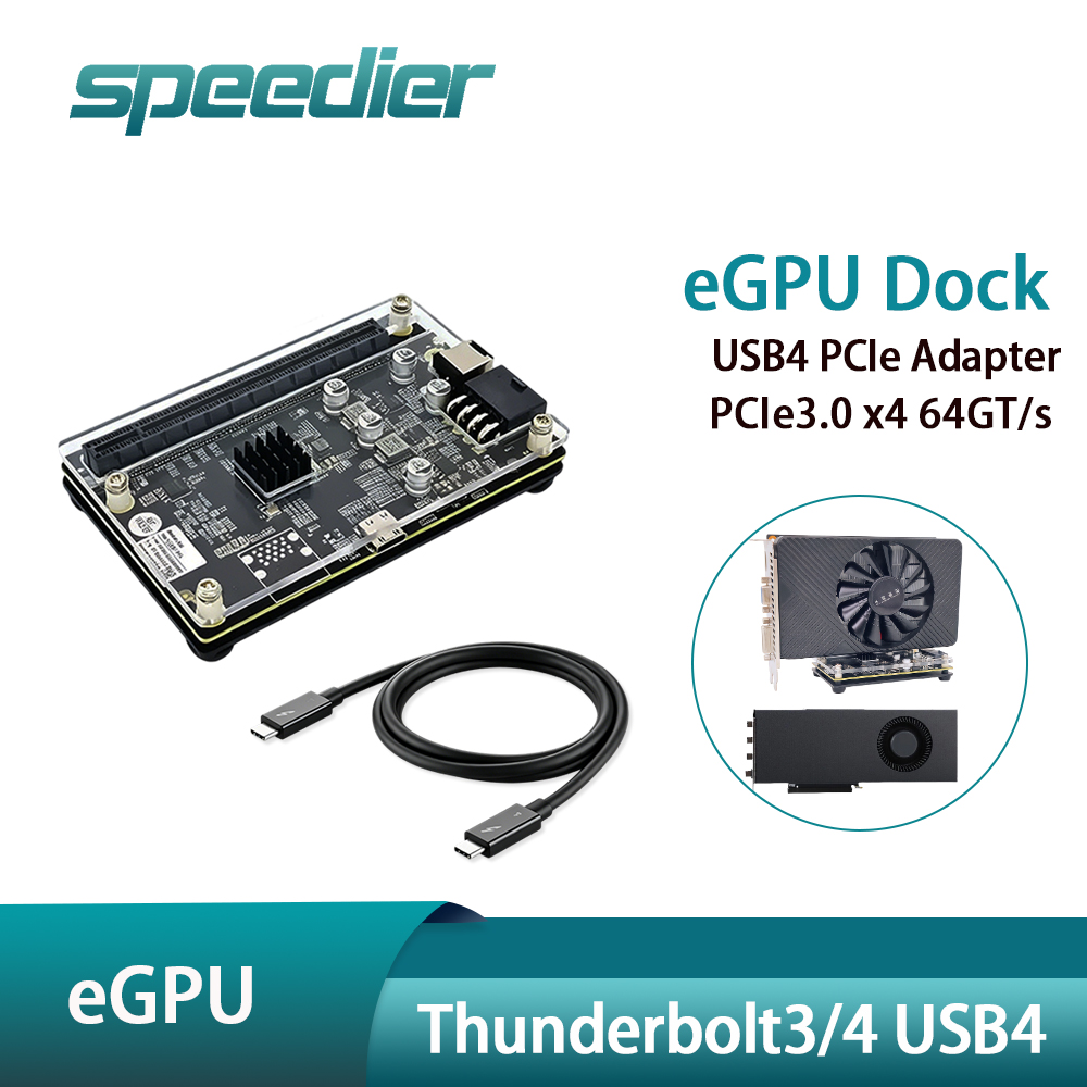 Док-станция USB4 Thunderbolt 3 – обзор и цена Thunderbolt 4 Egpu Dock Mini Pc