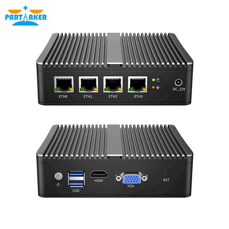 Безвентиляторный маршрутизатор – обзор и цена Pfsense Firewall Router 2.5G 4 I226