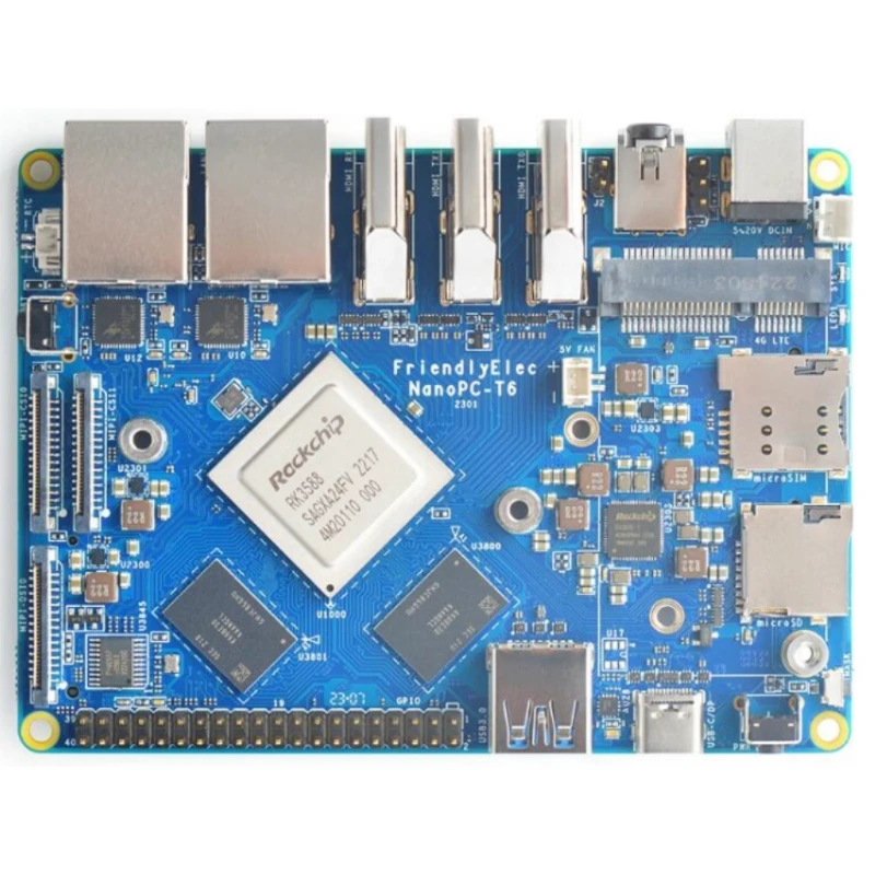 Плата разработки VoltSNanopc T – обзор и цена Rockchip Rk3588 Development Board