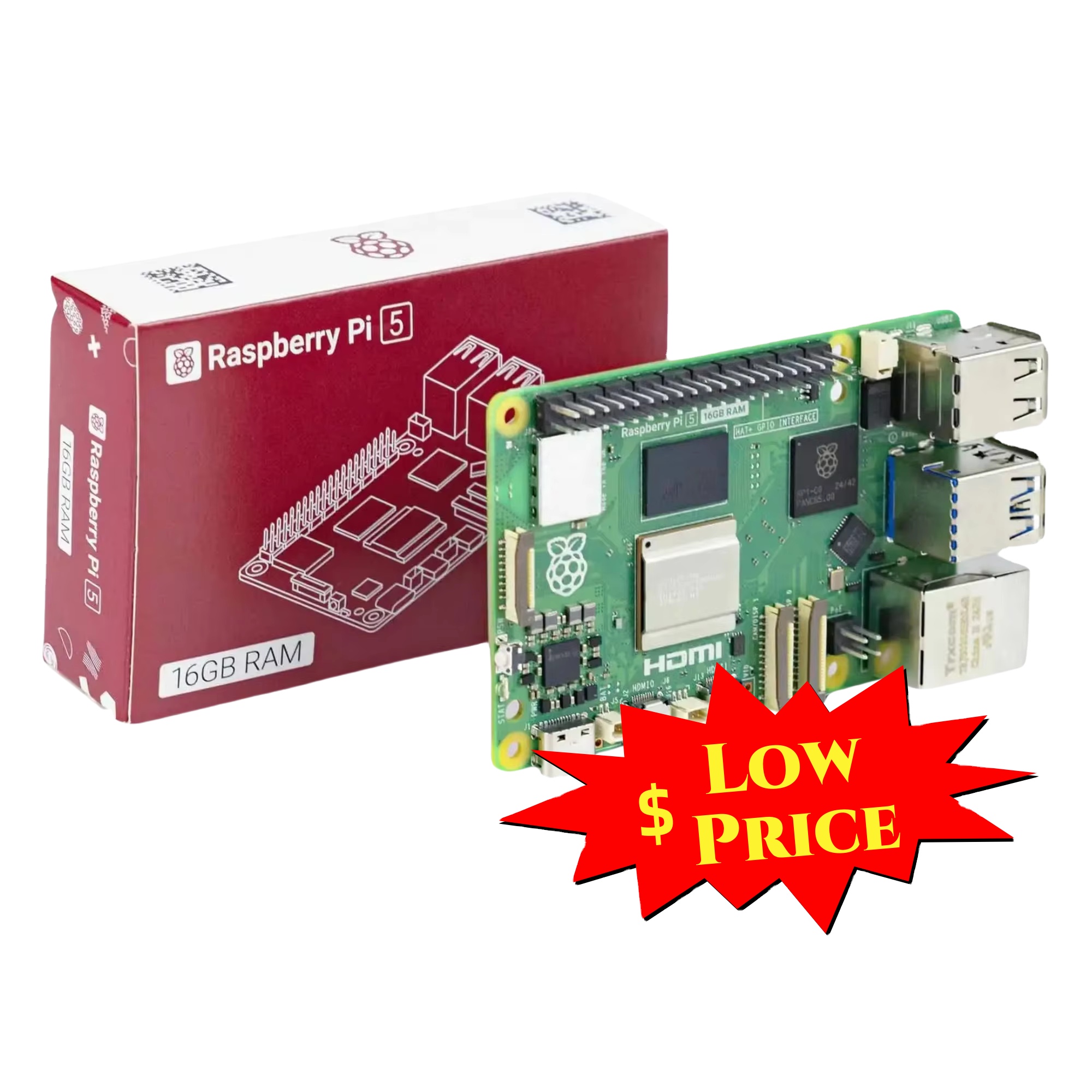 Новинка от Seeedstudio: Оригин – обзор и цена Raspberry Pi 5 8Gb Board