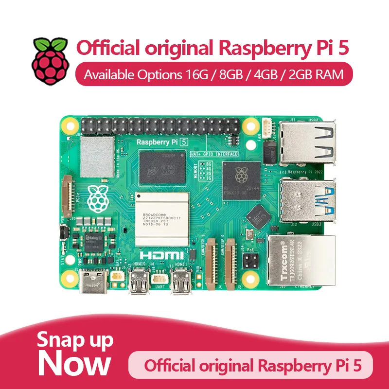 Оригинальная плата VivaOfficia – обзор и цена Raspberry Pi 5 8Gb Board