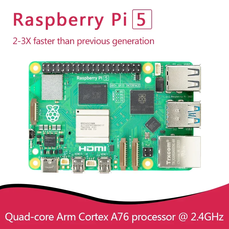 Оригинальная плата VivaOfficia – обзор и цена Raspberry Pi 5 8Gb Board